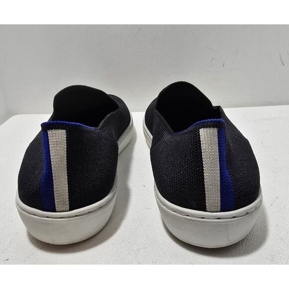 Rothy’s The Original Slip On Sneaker Black Solid Women's Size 9 Knit - Picture 6 of 9